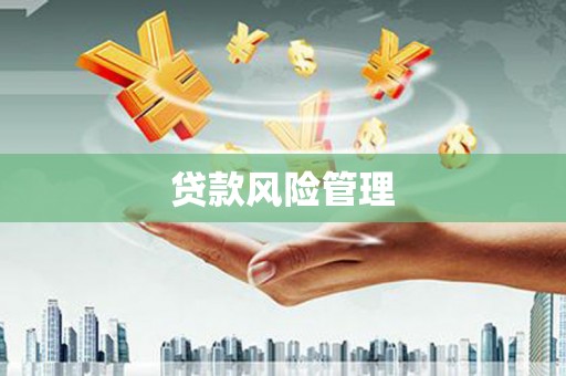 磴口贷款风险管理
