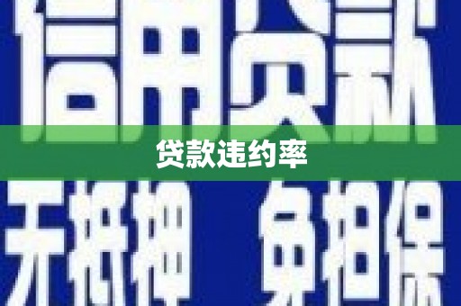 磴口贷款违约率