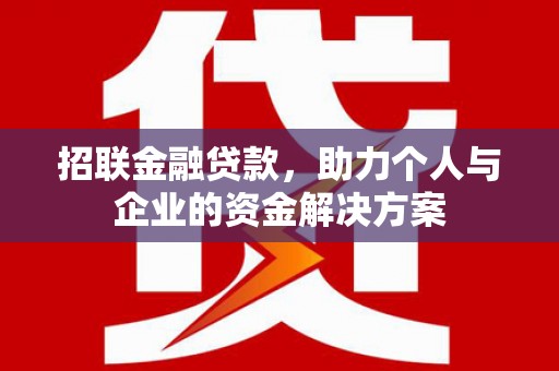 磴口招联金融贷款，助力个人与企业的资金解决方案