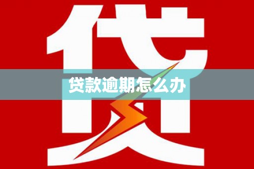 磴口贷款逾期怎么办
