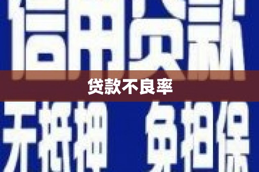 磴口贷款不良率