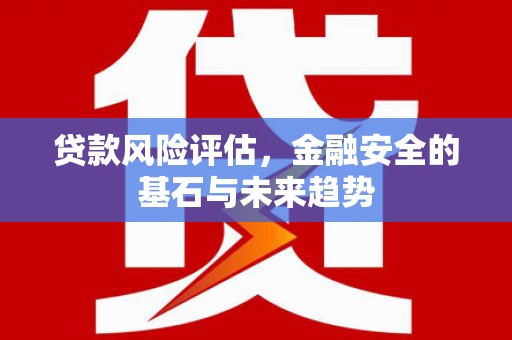 磴口贷款风险评估，金融安全的基石与未来趋势