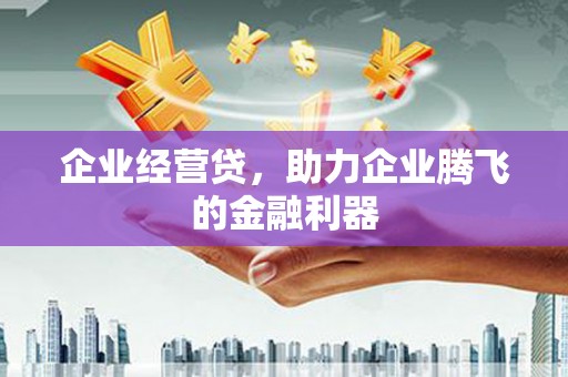磴口企业经营贷，助力企业腾飞的金融利器