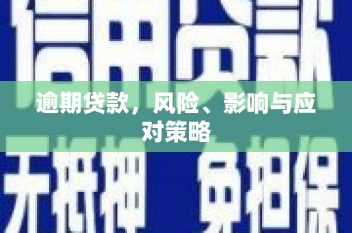 磴口逾期贷款，风险、影响与应对策略