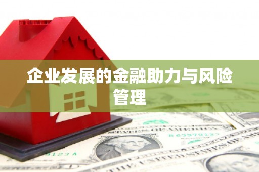 磴口企业发展的金融助力与风险管理