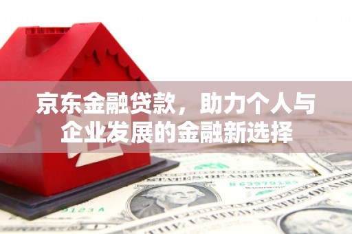 磴口京东金融贷款，助力个人与企业发展的金融新选择