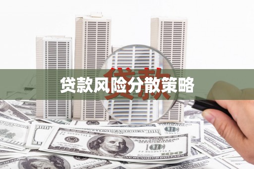 磴口贷款风险分散策略