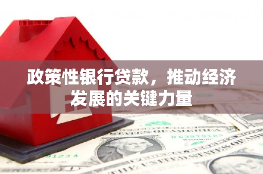 磴口政策性银行贷款，推动经济发展的关键力量