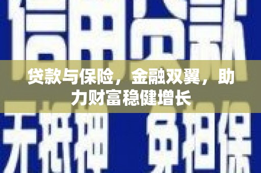 磴口贷款与保险，金融双翼，助力财富稳健增长