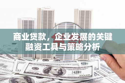 磴口商业贷款，企业发展的关键融资工具与策略分析