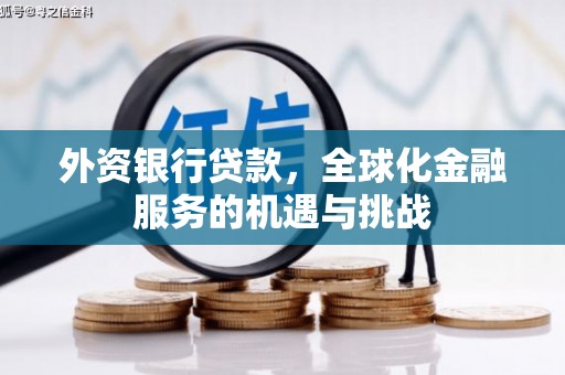 磴口外资银行贷款，全球化金融服务的机遇与挑战
