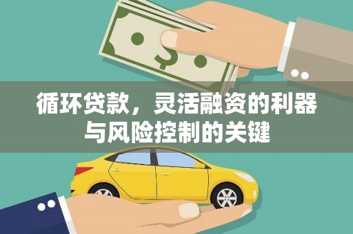 磴口循环贷款，灵活融资的利器与风险控制的关键