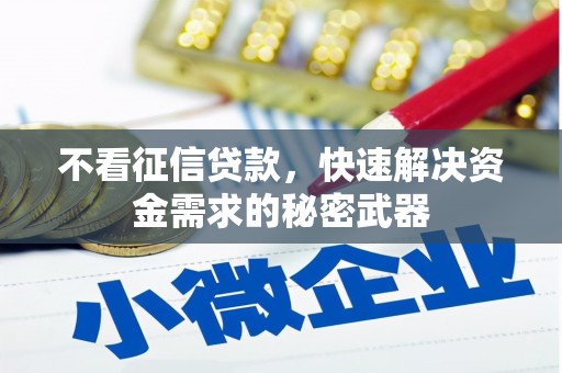 磴口不看征信贷款，快速解决资金需求的秘密武器