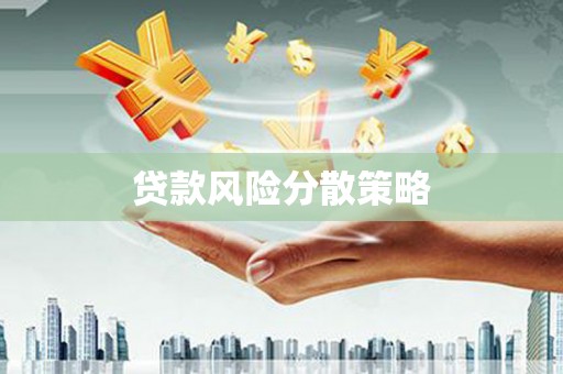 磴口贷款风险分散策略