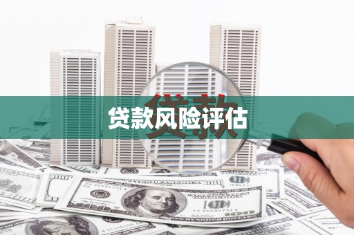 磴口贷款风险评估