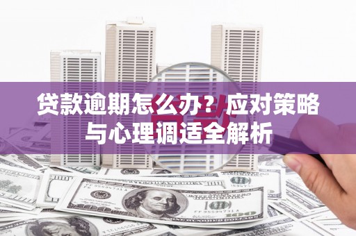 磴口贷款逾期怎么办？应对策略与心理调适全解析