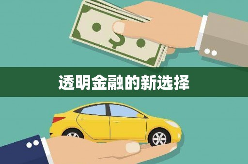 磴口透明金融的新选择